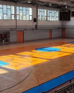 Read more about the article Επίστρωση παρκέ στο Κλειστό Γυμναστήριο Καστοριάς